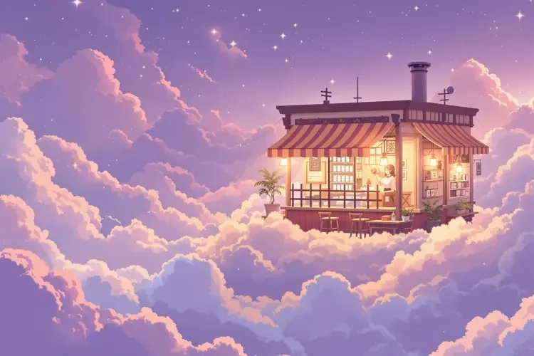 《云端咖啡馆》：一杯咖啡治愈一座城的孤独 - AGE动漫动漫封面