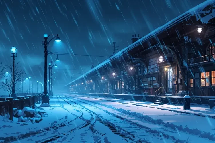 《雪国列车站》：冬天里最温暖的一班车 - AGE动漫动漫封面